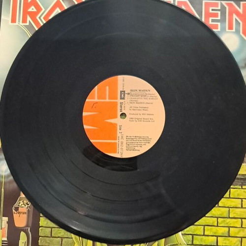 Iron Maiden vinyl record