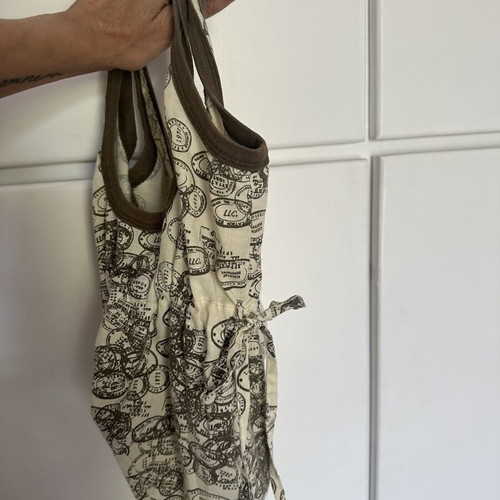 Lakis Gavalas Vintage Y2K Cotton Handbag like new