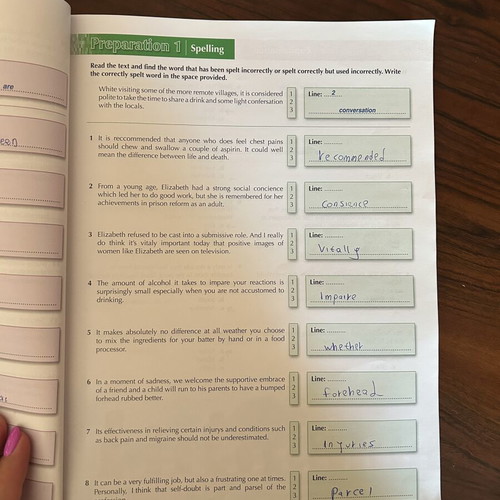 Nocn Level C2 English Preparation Book used