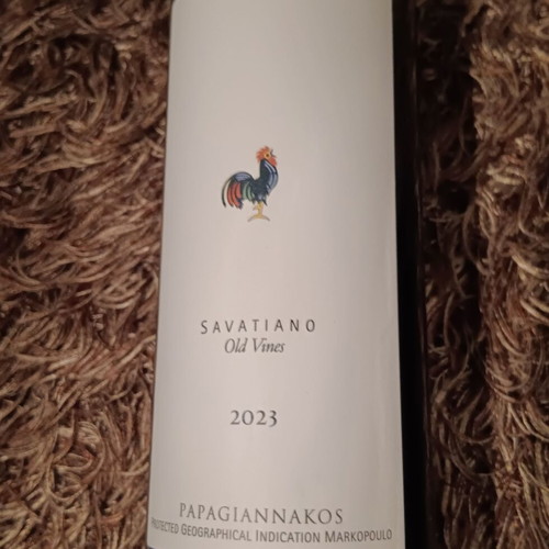 Savatiano 2023 Papagiannakos white wine new