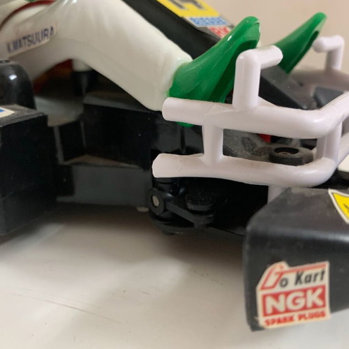Dickie Carting Champ remote control kart with cable collectible