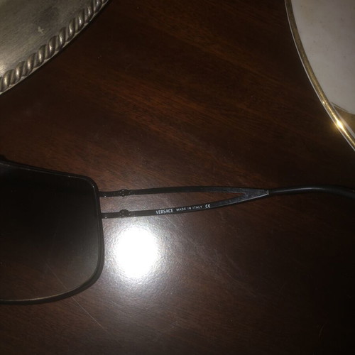Versace sunglasses like new, black