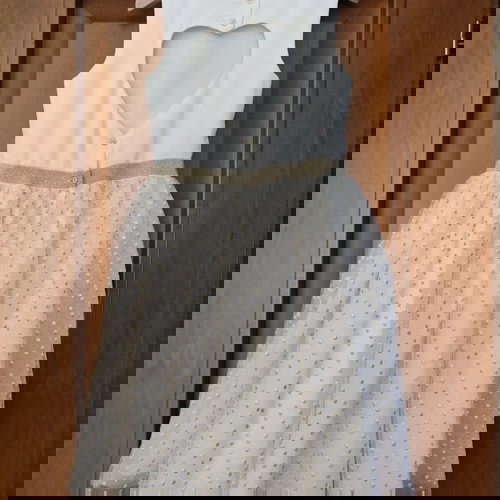 Orchestra Premium Παιδικό Καλοκαιρινό Φόρεμα Λευκό 6 Ετών Like New