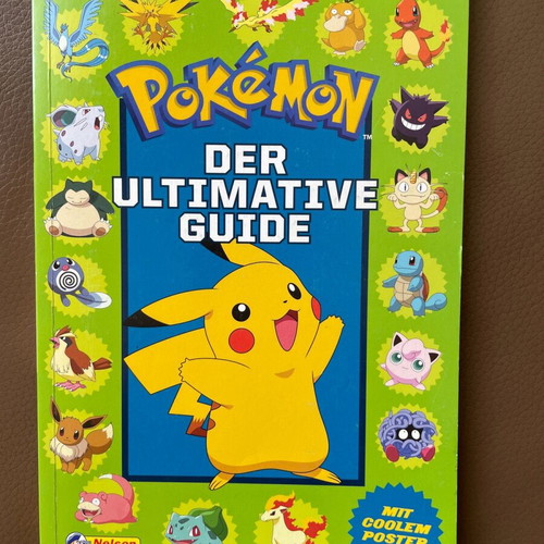 Pokémon The Ultimate Guide brand new, German language