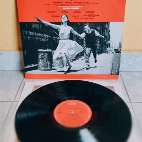 West Side Story vinyl record like new, Leonard Bernstein musical