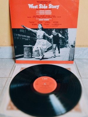 West Side Story vinyl record like new, Leonard Bernstein musical