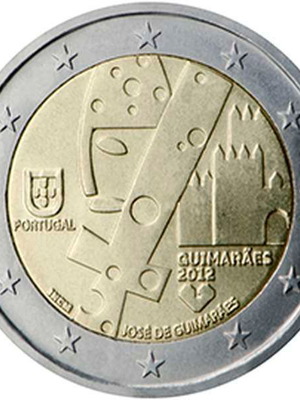 Πορτογαλία 2 Ευρώ 2012 UNC Γκιμαράες αναμνηστικό