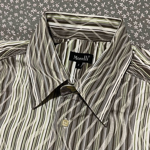 Morelli shirt made in Milan, multicolor, size L