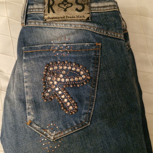Rossodisera denim jeans size 42 like new