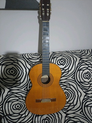 Admira Avila guitar used, collectible 80s instrument with spruce and ebony