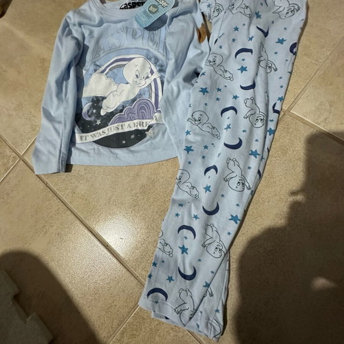 Children's pajamas set for boys new, turquoise, size 24-36 months