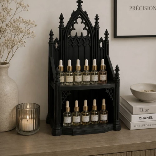 3D Printed Gothic Shelf decorative, made to order