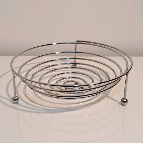 Metal folding fruit bowl like new