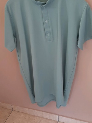 Μπλούζα τύπου POLO Hunter καινούργια, dry fit, τιρκουάζ