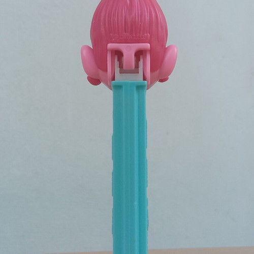 Pez Trolls Poppy candy dispenser used, DreamWorks