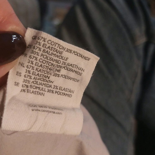 COS women's beige shirt like new, size S