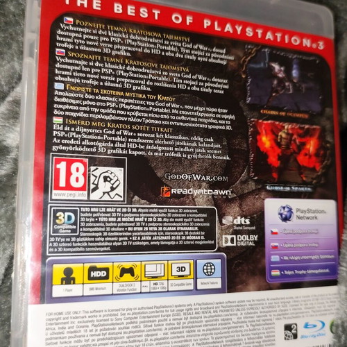 God of War Collection Volume II PS3 game like new with manual