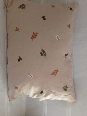 Hortencia pillow 35x50 sand green like new