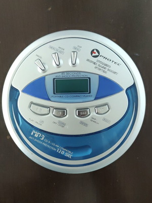 Protec portable CD compact player like new with dynamic super bass boost system