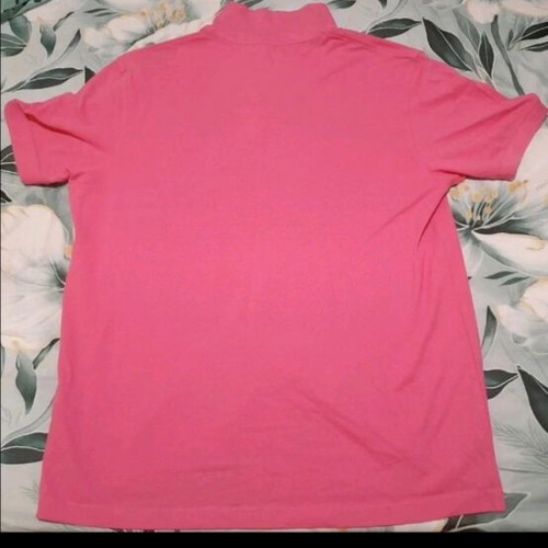Men's short-sleeve shirt new, pink, size XXL