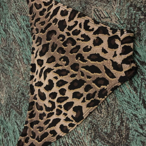 Swimwear bottom used, size S, black and brown