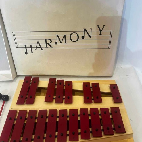 Harmony Educational Double Metallophone like new in box 3x30x23