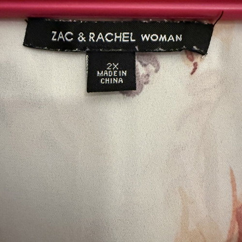 Zac & Rachel Woman Set 2XL with Acid Wash Jeans like new