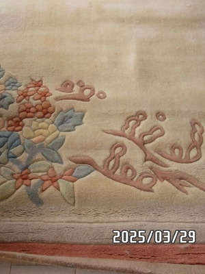 Wool Rug Thick Used 3 m x 1.95 m Greek Made