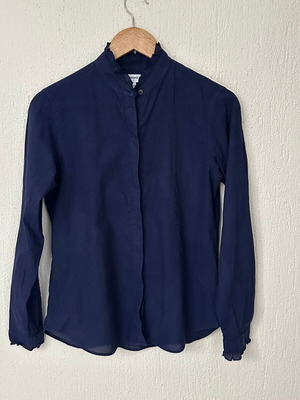 Dark blue shirt Uniqlo by Ines De La Fressange like new