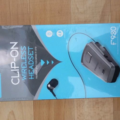 Fineblue clip on wireless headphones f980 new