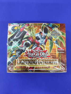 Yu-Gi-Oh! Lightning Overdrive booster display