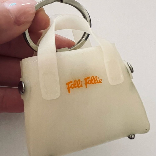 Folli Follie vintage keychain in bag shape like new