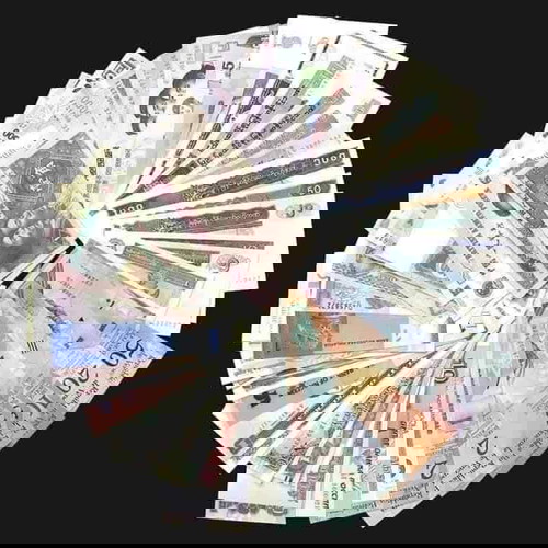 Χαρτονομίσματα ακυκλοφόρητα, πακέτο 100, καινούργια