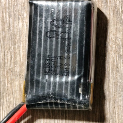 Rechargeable batteries used, set of 2 pieces