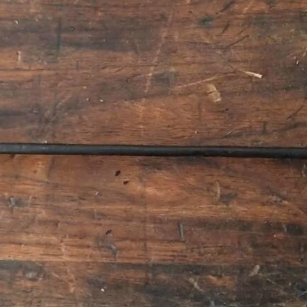 Set of 3 Antique Blacksmith Tools used, 1930-1960, copper soldering iron
