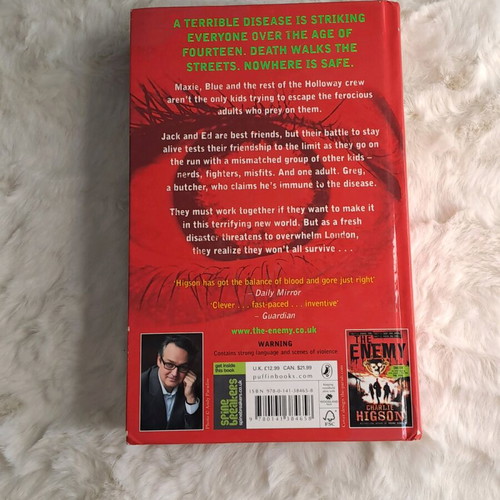 The Dead book like new, signed by Charlie Higson