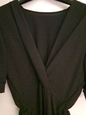 One-piece suit like new, elastic winter formal with sparkles