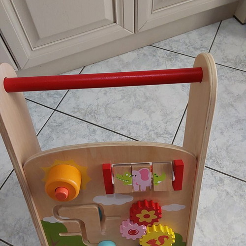 Lelin Wooden Activity Walker like new