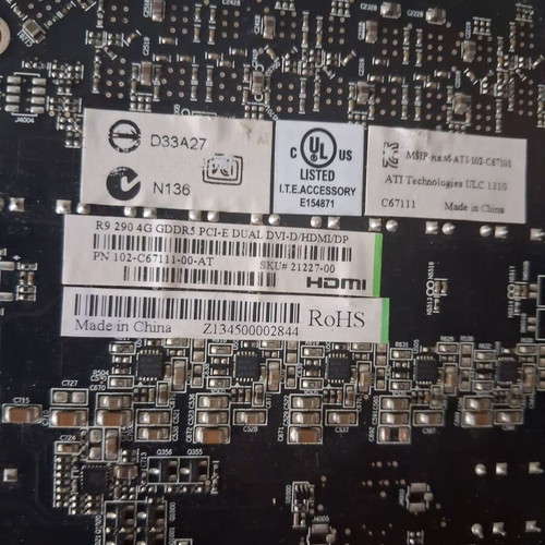 Graphics cards for spare parts pack