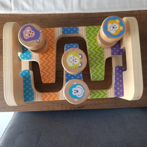 Melissa and Doug wooden baby toy