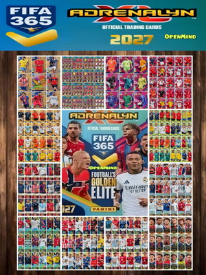 Panini FIFA 365 Adrenalyn XL 2027 συλλεκτικές κάρτες ποδοσφαίρου
