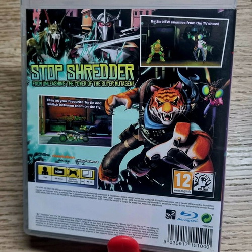 Teenage Mutant Ninja Turtles Danger of the Doze game for PlayStation 3 like new