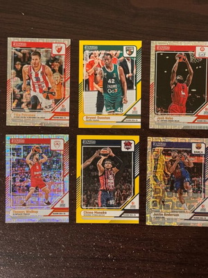 Panini Donruss Euroleague 2024-2025 cards like new, pack of 9