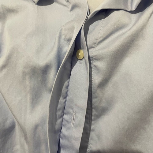 Zara baby blue oversized shirt new, soft cotton fabric