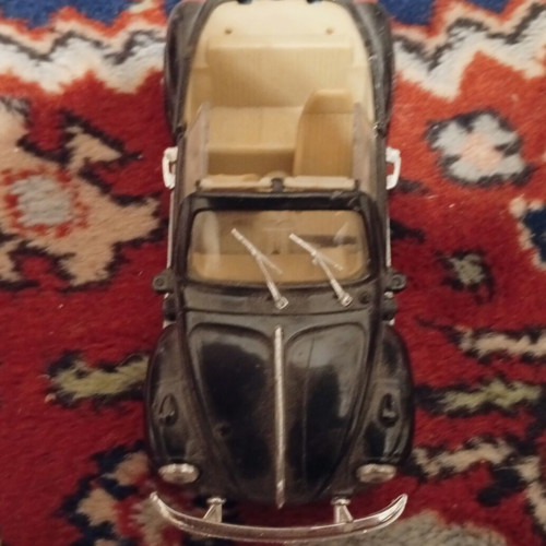 Vintage Volkswagen Beetle 1303 Cabriolet model by Polistil
