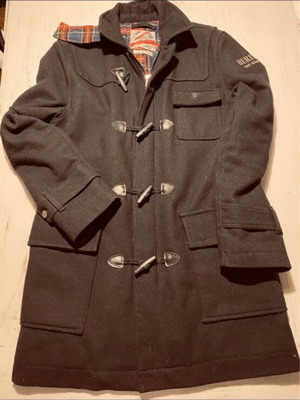 Pepe Jeans Montgomery Wool Coat Black XL Like New