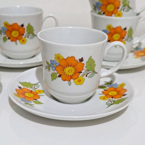 Ionia Cup and Saucer Set 11 pcs like new