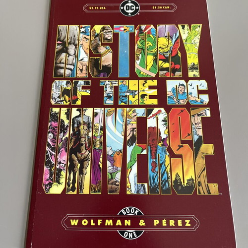 History of the DC Universe Book One & Two used comics