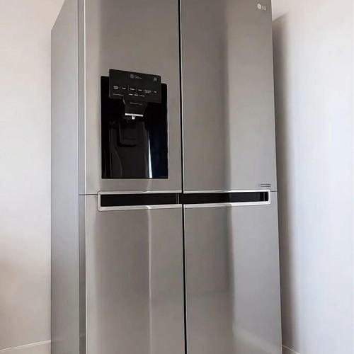 LG Smart double-door fridge with Wi-Fi and water filter
