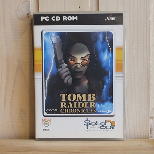 Tomb Raider Chronicles PC game, 2 discs